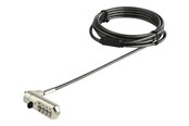 Kabinett tilbehør (kjølepasta mv.) - StarTech.com 6ft Laptop Cable Lock for Nano Slot Computer/Tablet/Device- Anti-Theft 4 Digit Combination Security Lock - Vinyl Coated Steel (LTLOCKNANO) - LTLOCKNANO