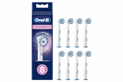 Elektrisk tannbørste - Oral-B Børstehoder Sensitive Clean Tannbørstehode, 8 stk. - 4210201325666