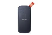 SSD - SanDisk Portable SSD - 1TB - Svart - Ekstern SSD - USB 3.2 Gen 2 - SDSSDE30-1T00-G25