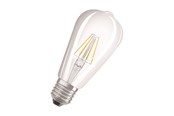 LED-lyspære - Osram LED-lyspære Edison Filament 4W/827 (40W) Clear E27 - 4058075434424