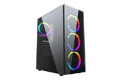 Kabinett - Gembird Fornax 1500RGB PC case - Kabinett - Tower - Svart - CCC-FC-1500RGB