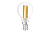 LED-lyspære - Osram LED-lyspære STAR+ GLOWdim mini-ball 4.5W/827 (40W) filament clear dimmable E14 - 4058075435476