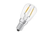 LED-lyspære - Osram LED-lyspære T26 2,2W/827 (12W) filament clear E14 - 4058075432840