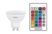 LED-lyspære - Osram LED-lyspære STAR+ RGBW Remote PAR16 4,5W/827 (25W) 120° dimmable GU10 - 4058075445970