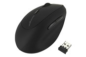 Mus - Kensington Pro Fit Ergo Wireless Mouse - Vertical mouse - 6 - Svart - K79810WW