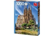 Puslespill - Jumbo Puzzle Sagrada Familia View Barcelona – 100 Pieces - JUM8835