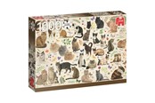 Puslespill - Jumbo Puzzle - Cat Poster (1000 pieces) - JUM8595