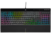 Tastatur - Corsair K55 RGB PRO XT - Gamingtastatur - Amerikansk Engelsk - Svart - CH-9226715-NA