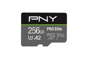 Minnekort - PNY PRO Elite MicroSD/SD - 100MB/s - 256GB - P-SDU256V32100PRO-GE