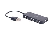 USB-hub - Gembird UHB-U2P4-04 - hub - 4 ports USB-hub - 4 porter - Svart - UHB-U2P4-04