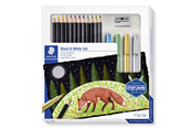 Hobbyartikler - Staedtler Mixed Black & White Set   100% PEFC - 61 149C