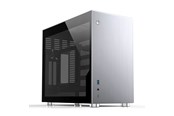 Kabinett - Jonsbo V10 Mini-ITX case TG - silver - Kabinett - Minitower - Sølv - V10-G Silver