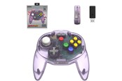 Spill - Tilbehør - Retro-Bit Tribute64 2.4GHz Wireless Controller - Atomic Purple - Controller - Nintendo 64 - 849172013193