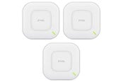 Tilgangspunkt - ZyXEL NWA210AX 802.11ax (WiFi 6) Dual-Radio PoE Access Point (3-Pack) - NWA210AX-EU0103F