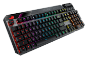 Tastatur - ASUS ROG Claymore II Wireless - RX Optical Red - ND - Gamingtastatur - Nordisk - Svart - 90MP01W0-BKNA00