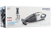 Håndstøvsuger - SEVERIN Handheld HV 7146 - vacuum cleaner - cordless - handheld - white/grey/red - HV 7146