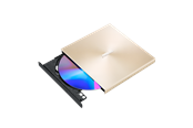 Optisk driver (DVD/BR/Floppy) - ASUS ZenDrive U8M SDRW-08U8M-U - Gold - DVD-RW (Brenner) - USB-C - Gull - 90DD0295-M29000