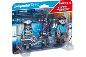 Playmobil - Playmobil City Action - Figursett – Politi - 70669