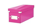 Arkivering & Oppbevaring - Leitz Oppbevaringsboks Click & Store  WOW CD Rosa - 60410023