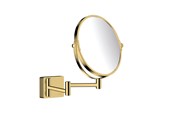 Baderomstilbehør - Hansgrohe addstoris shaving mirror polished gold-optic pvd - 41791990