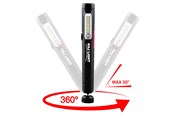 Lommelykter  - Haj Light Rechargeable pen-light 220+80 lumen Magnet in clip Magnet in swivel base - 49HL220