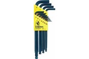 Håndverktøy - Wareco Set of l-wrenches proguardTM ball end bondhus blx12 0.05-5/16 - 41010936