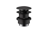 Reservedeler og tilbehør - Hansgrohe waste set brass push-open for basin and bidet mixers matt black - 50100670