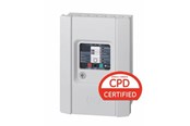 Sikkerhet - UTC Fire & Security Conventional fire panel with user interface with scandinavian key - 2 zone - 1X-F2-SC-07