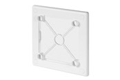 Ventilation - Unite frame front white for system+ panels including anti-insect net for passiv ventilation - UNITE-RW100