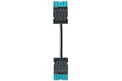 Kabler og ledninger - Wieland Gst18i5 cable male/female hf cpr: eca 1.5mm2 blue l=8m - 92.257.8060.9