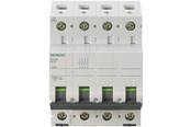 Komponenter for switchboxes og skap - Siemens Circuit breaker 400v 10ka 3+n--pole c 32a - 5SL4632-7