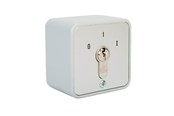 Sikkerhet - Bennike & Wander Geba key switch on-off 2 pole with cydinder - S-APZ 1-1R/2 M/CYL