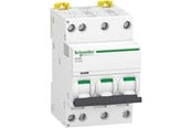 Komponenter for switchboxes og skap - Schneider Electric Acti9 ic40n circiut breaker 3p + n 16a c-characteristic - A9P54716