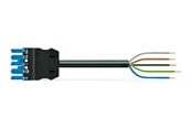 Kabler og ledninger - Winsta Connecting cable 4m hf eca socket/open-ended blue - 771-9985/116-401