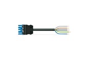 Kabler og ledninger - Winsta Connecting cable 3m hf eca socket/open-ended blue - 771-9985/116-301