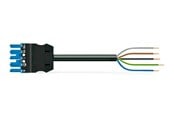 Kabler og ledninger - Winsta Connecting cable 2m hf eca socket/open-ended blue - 771-9985/116-201