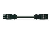 Kabler og ledninger - Winsta Pre-assembled interconnecting cable eca socket/plug black - 771-9993/016-101