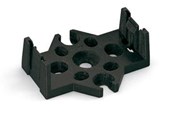 Kabler og ledninger - Winsta Mounting plate 5-pole black - 770-625