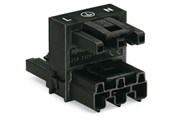 Kabler og ledninger - Winsta H-distribution connector 3-pole cod. a black - 770-635