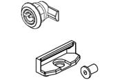 Switchboxes og skap - Cubic Double bit lock 3 mm complete - 0720-4001S