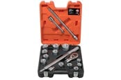 Verktøy - BAHCO socket set 3/4 17 pieces 22-50mm - SLX17