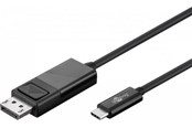 Skjermkabel - Pro USB-C - Displayport  - Black - 1.2m - USBC-DP-1.2-B