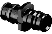 PEX-systemer - Uponor q&e coupling ppsu black 20 mm - 1008932