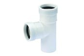 Dreneringsprodukter - Wavin Wafix pp branch 88.5° ø32 x ø32 mm white - 1440402