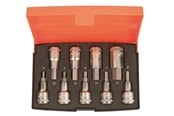 Verktøy - BAHCO 1/2 socket set w/hexagonal bits  9pcs 4-17mm - S9HEX