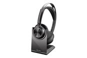 Hodetelefoner - Poly Voyager Focus 2 UC Standard USB-A with Charge Stand - 213727-01