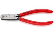 Verktøy for rørleggerarbeid - KNIPEX Presstenger for endehylser, Med trapes-pressing - 97 61 145 A