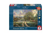 Puslespill - Schmidt Puzzle - Kinkade: Contry Living(1000 pieces) - SCH8461