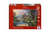 Puslespill - Schmidt Puzzle - Thomas Kinkade: Nature's Paradise (1000 p - 385715