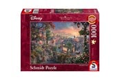 Puslespill - Schmidt Puzzle - Thomas Kinkade: Disney - Lady and the Tramp - 59490